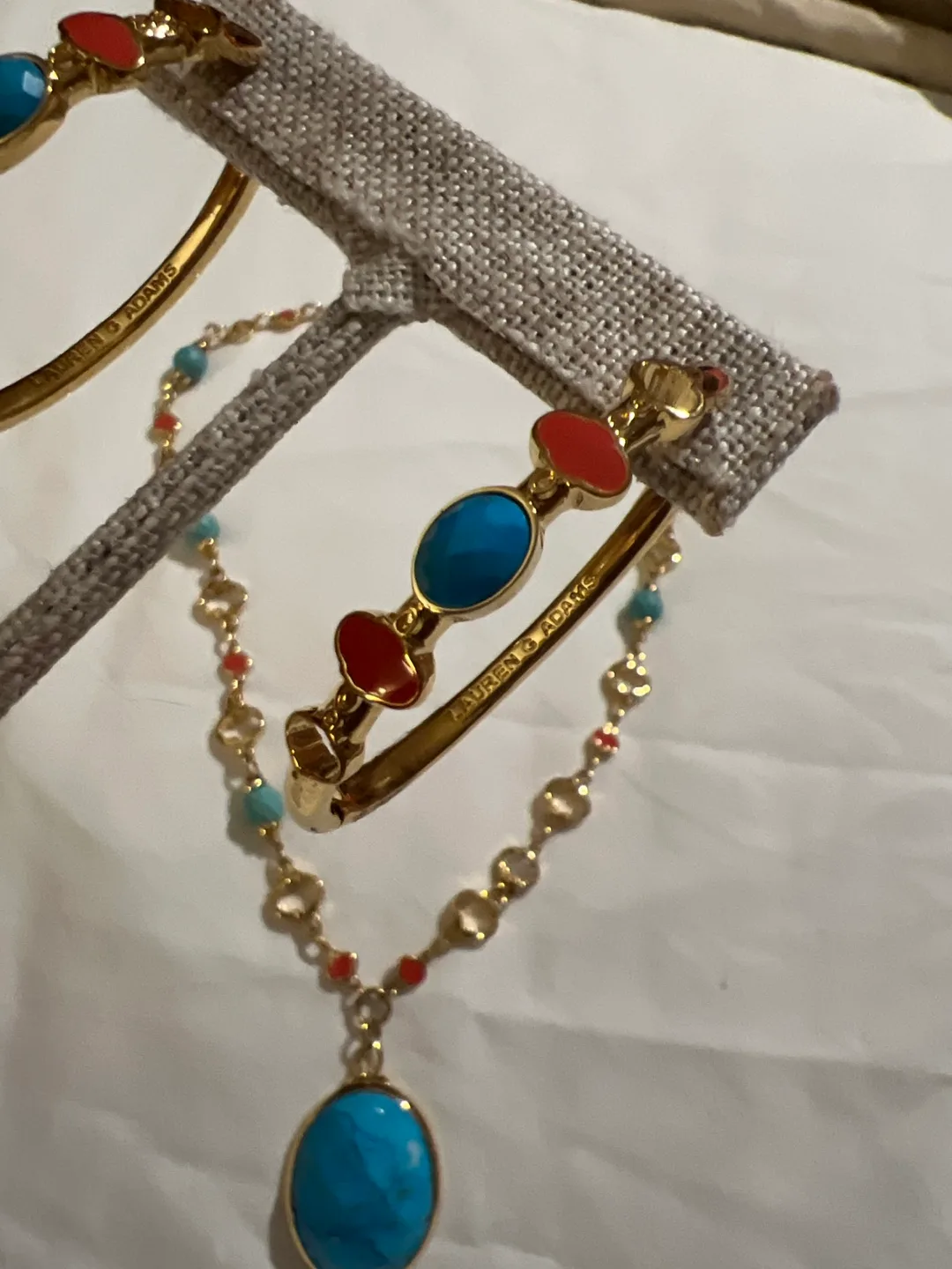 Lauren G Adams Necklace and Earrings Set thumbnail