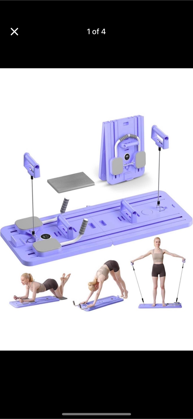 Portable Foldable Pilates Board - Home Trainer