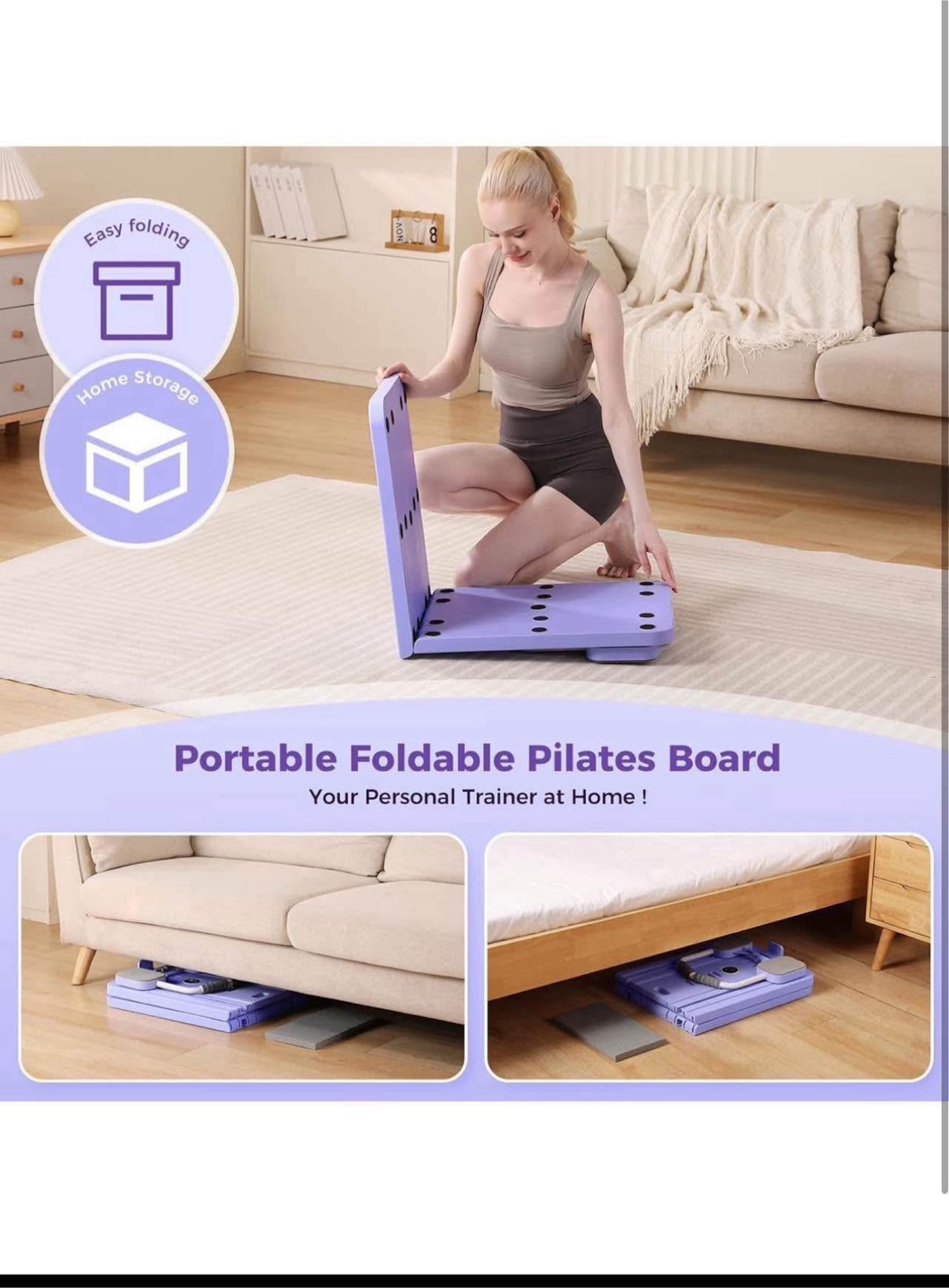 Portable Foldable Pilates Board - Home Trainer - photo 4