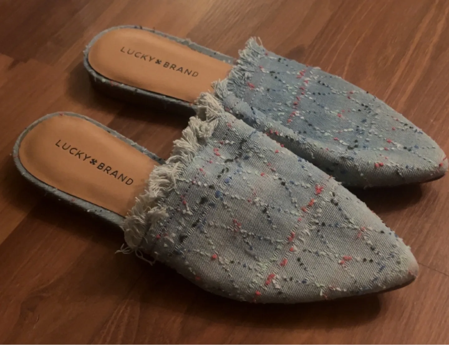 Lucky Brand Denim Mules thumbnail