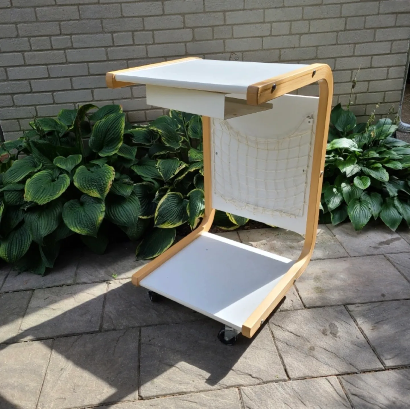 IKEA BEKANT Side Table on Wheels thumbnail