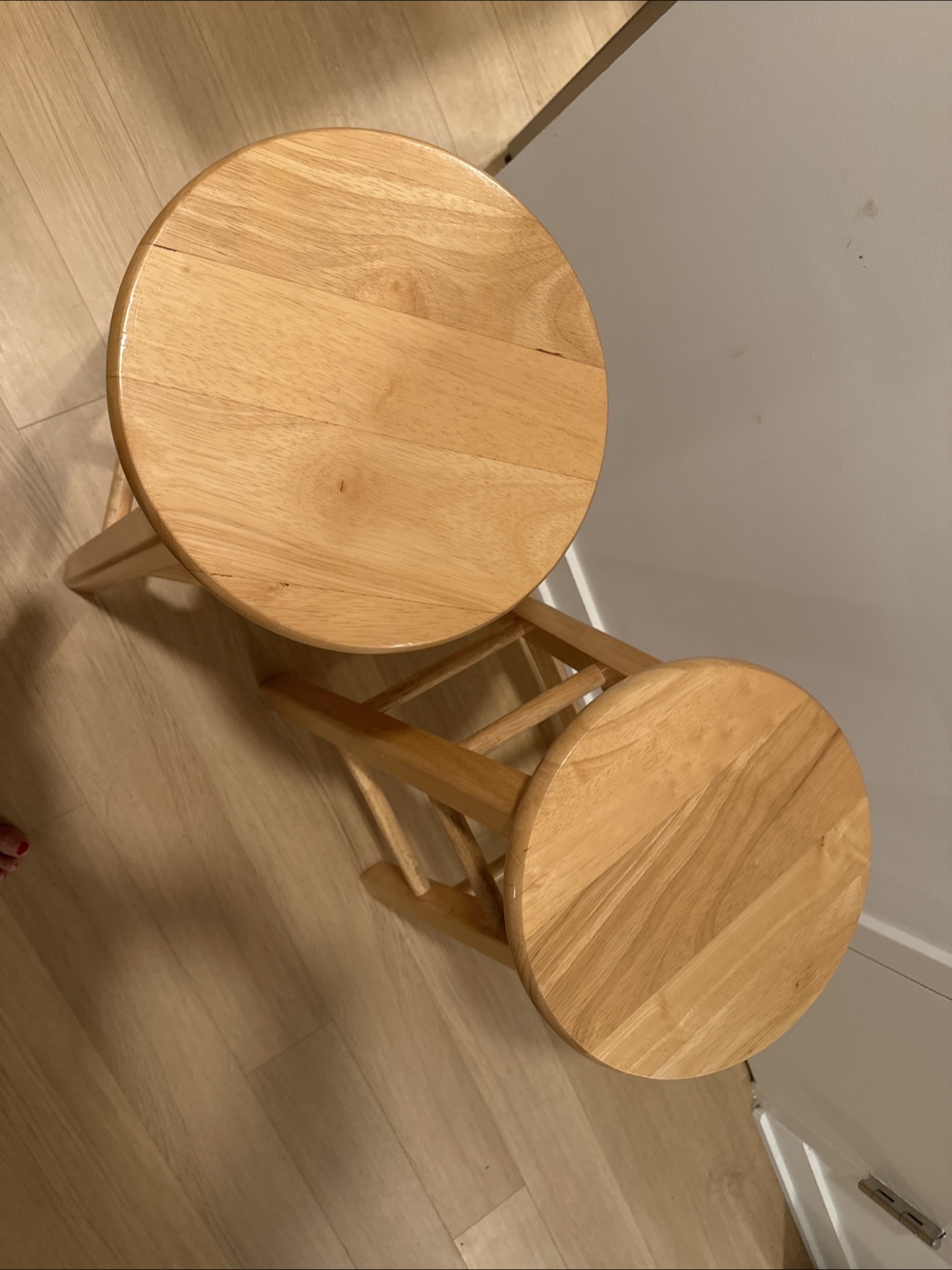 Wooden Bar Stools - Set of 2 - photo 4