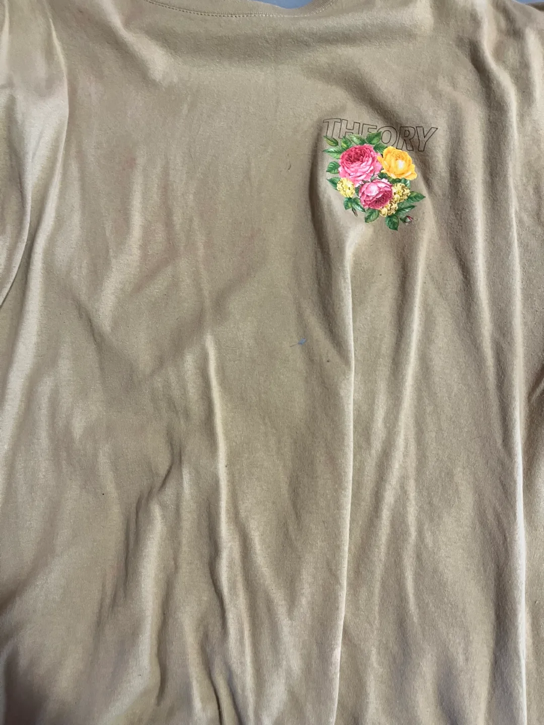 Theory Floral Graphic Tee thumbnail