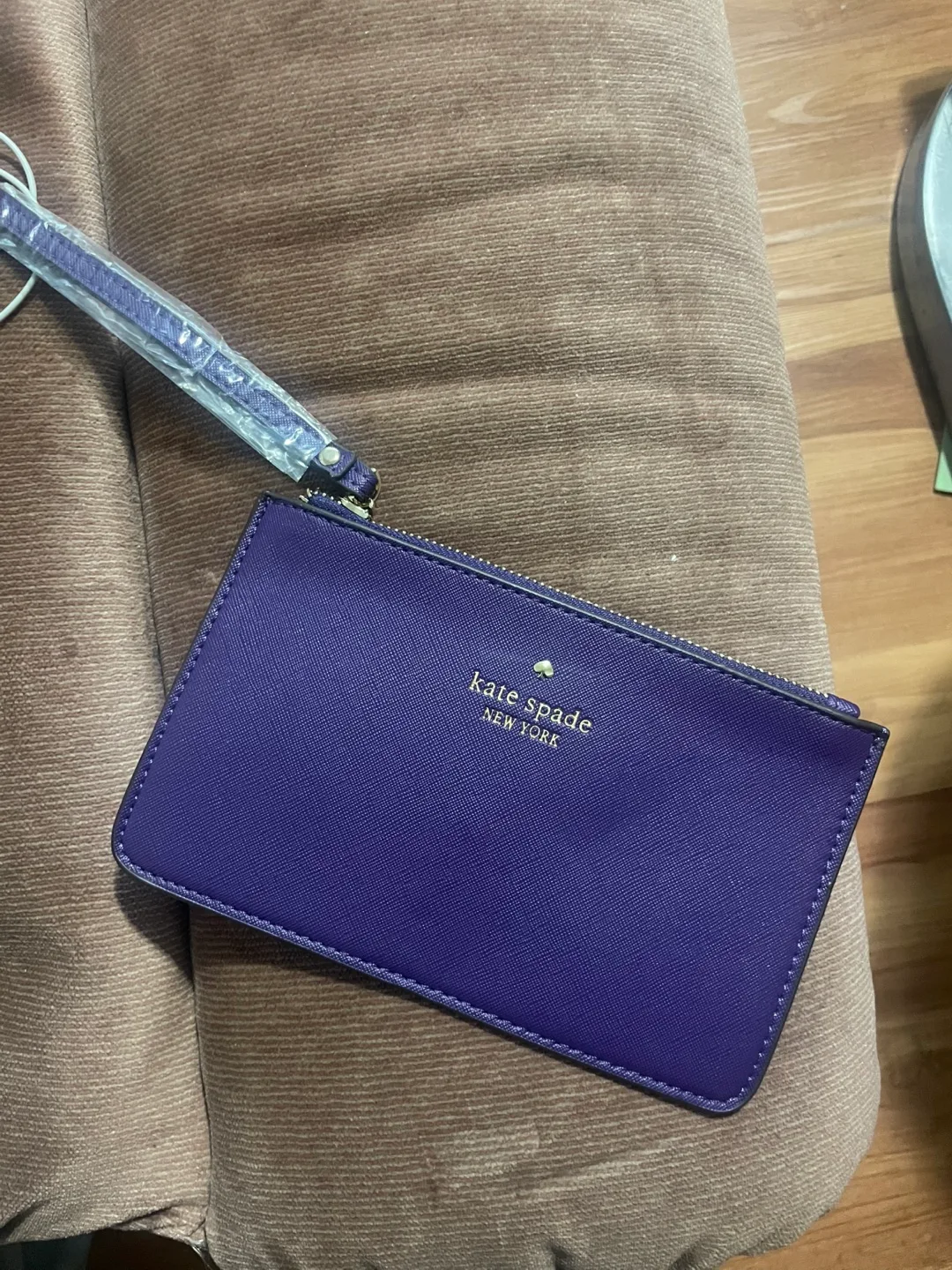 Kate Spade Purple Wristlet thumbnail