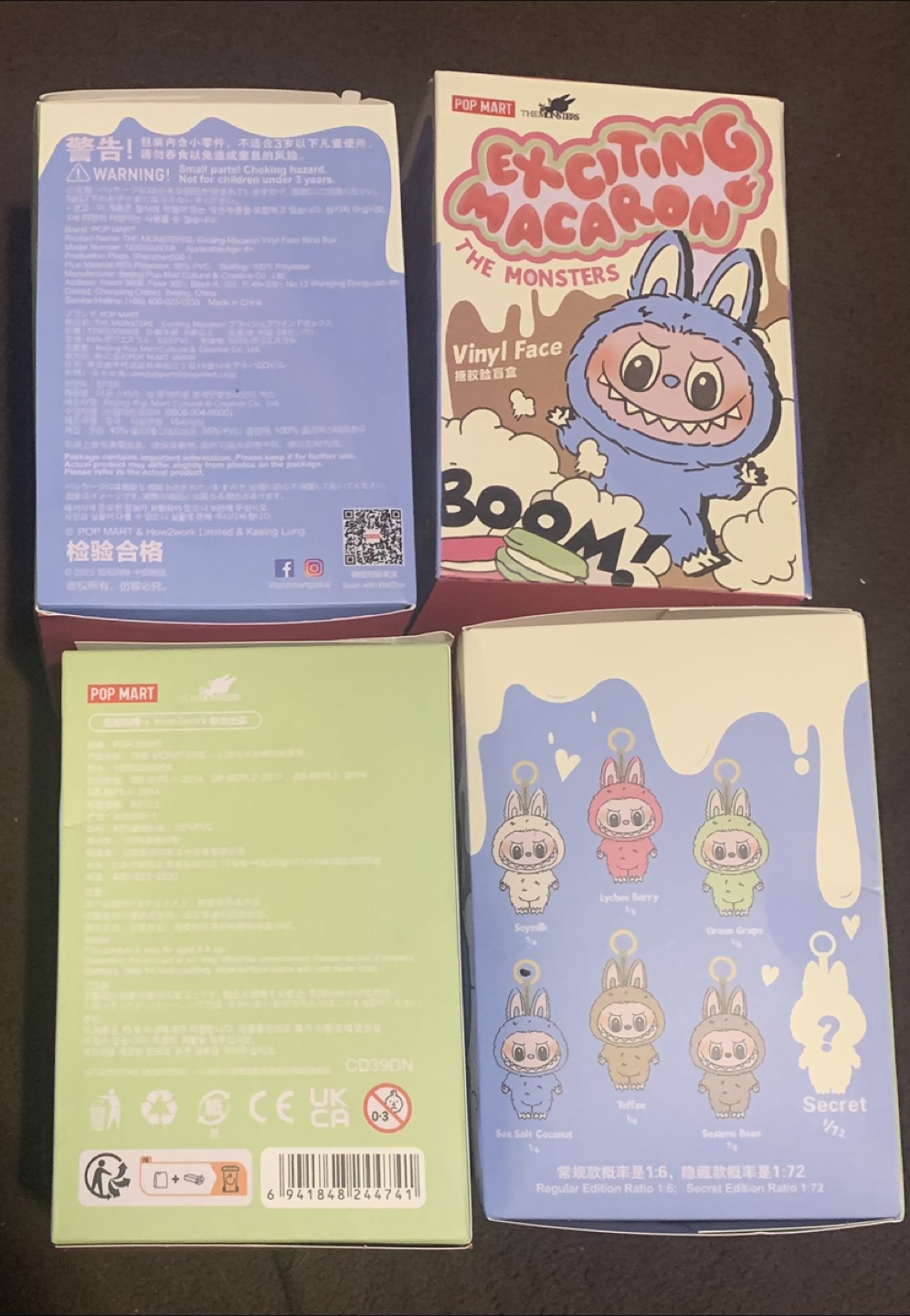 POP MART THE MONSTERS Vinyl Face Blind Box