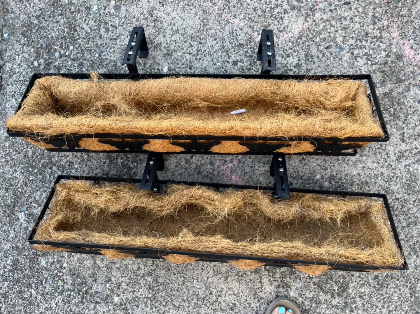 Metal Window Box Planters - Set of 2 image indicator(2)