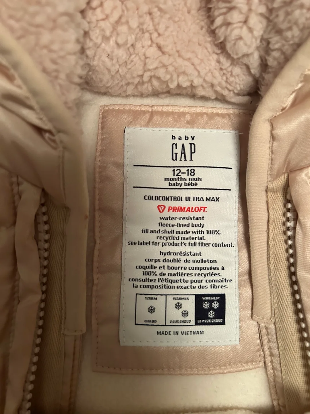 Baby Gap Snowsuit 12-18 Months image indicator(3)
