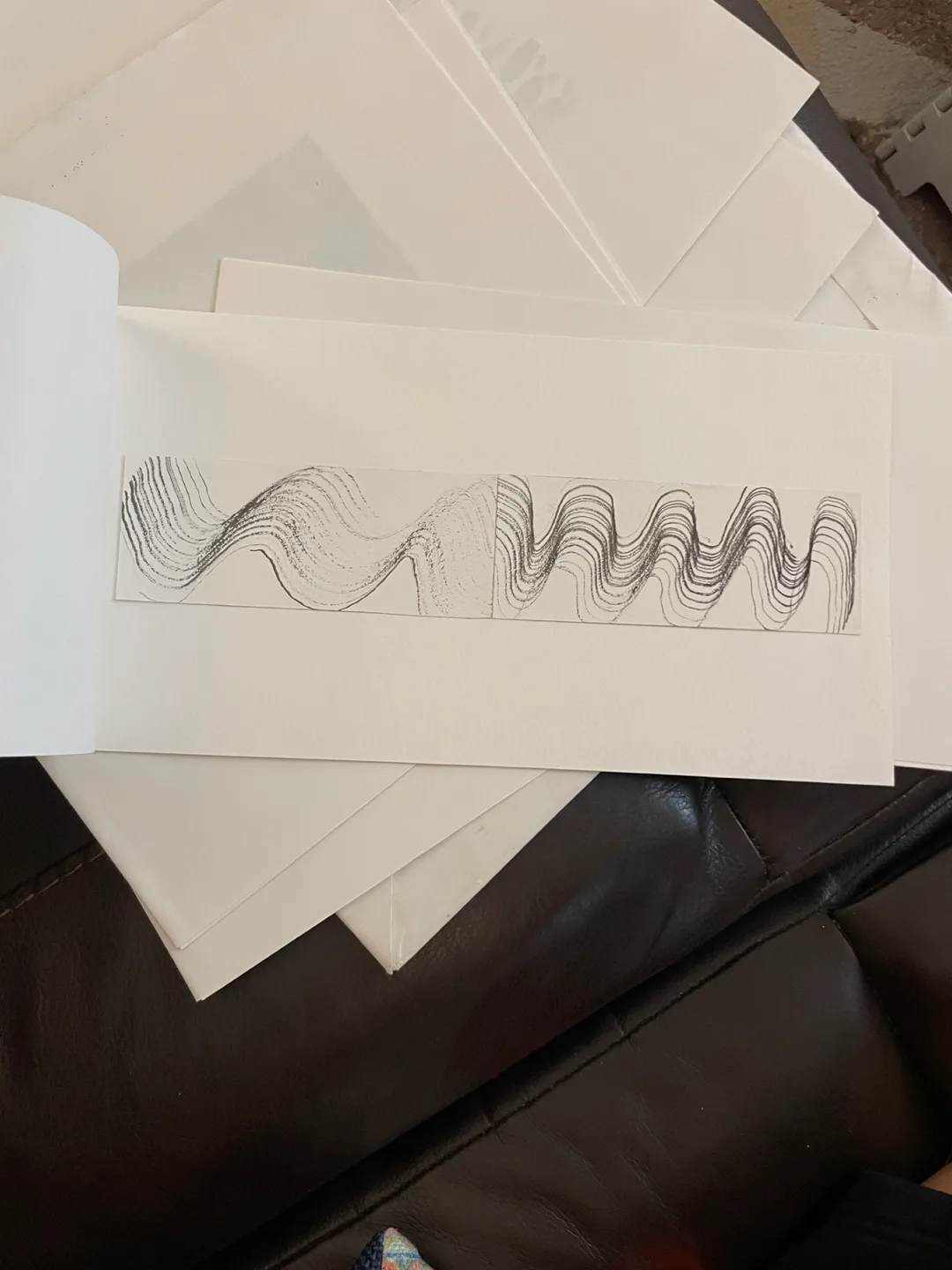 Abstract Art Print - Black & White thumbnail