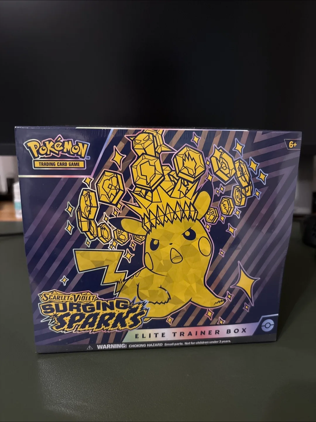 Pokemon TCG: Scarlet & Violet - Surging Sparks Elite Trainer Box thumbnail