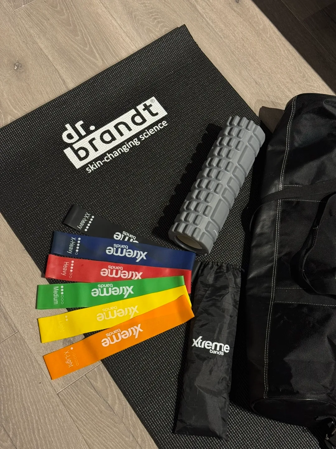 Yoga Mat + Xtreme Bands+ Roller thumbnail