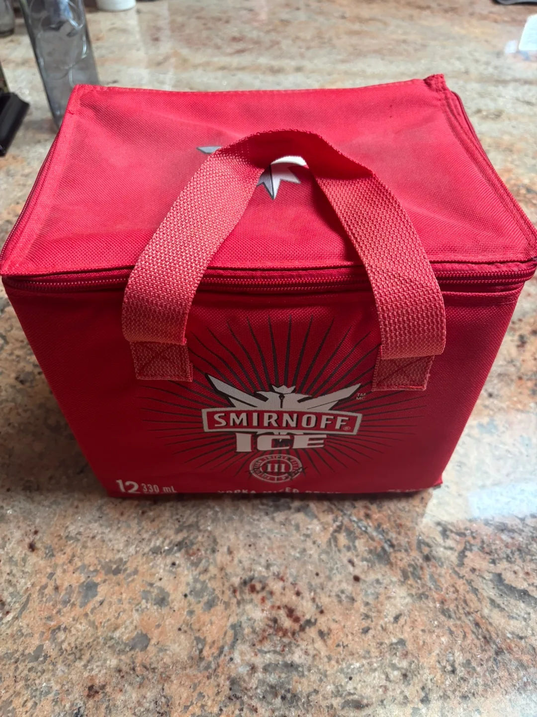 Smirnoff Ice Red Cooler Bag - Holds 12 Bottles thumbnail