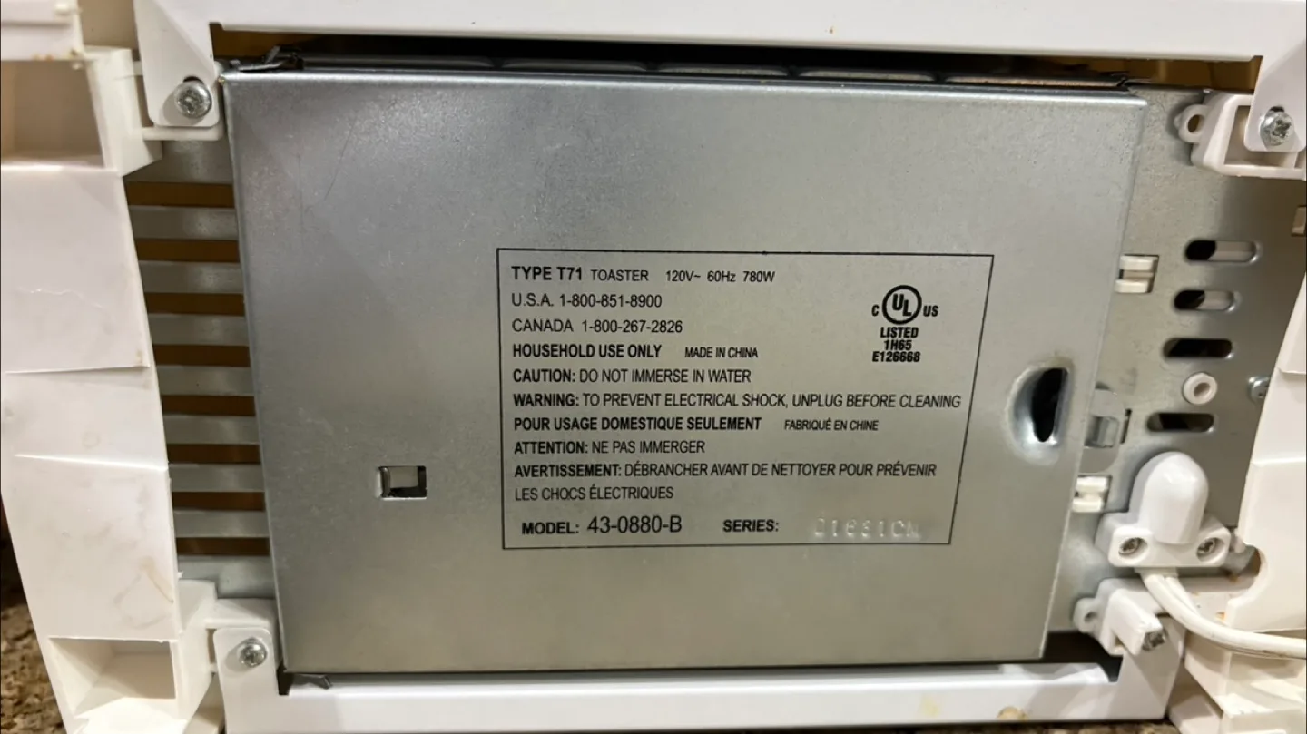 Traditions Toaster - White image indicator(5)