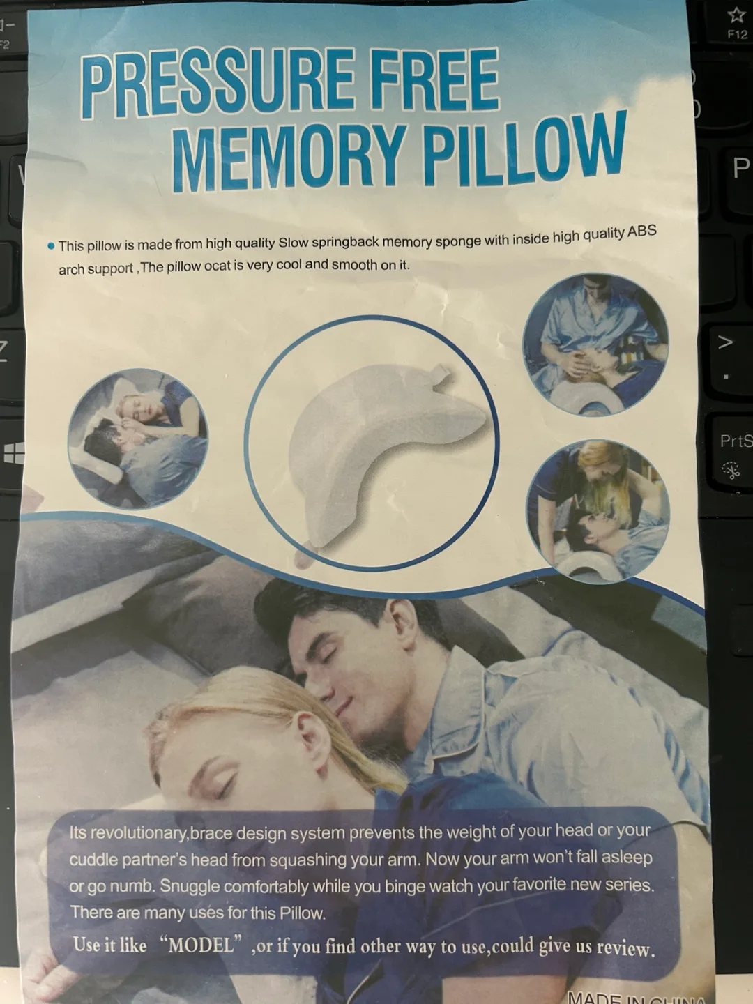 Pressure Free Memory Pillow thumbnail