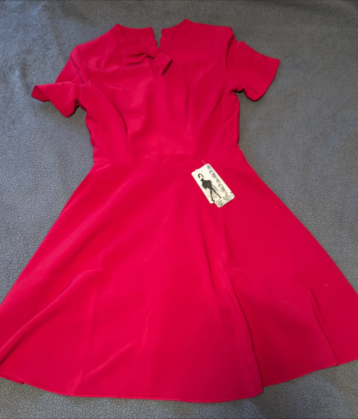 Red Fit & Flare Dress thumbnail