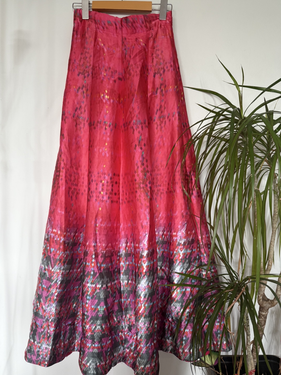 Grey & Pink Indian Lehenga Choli Set