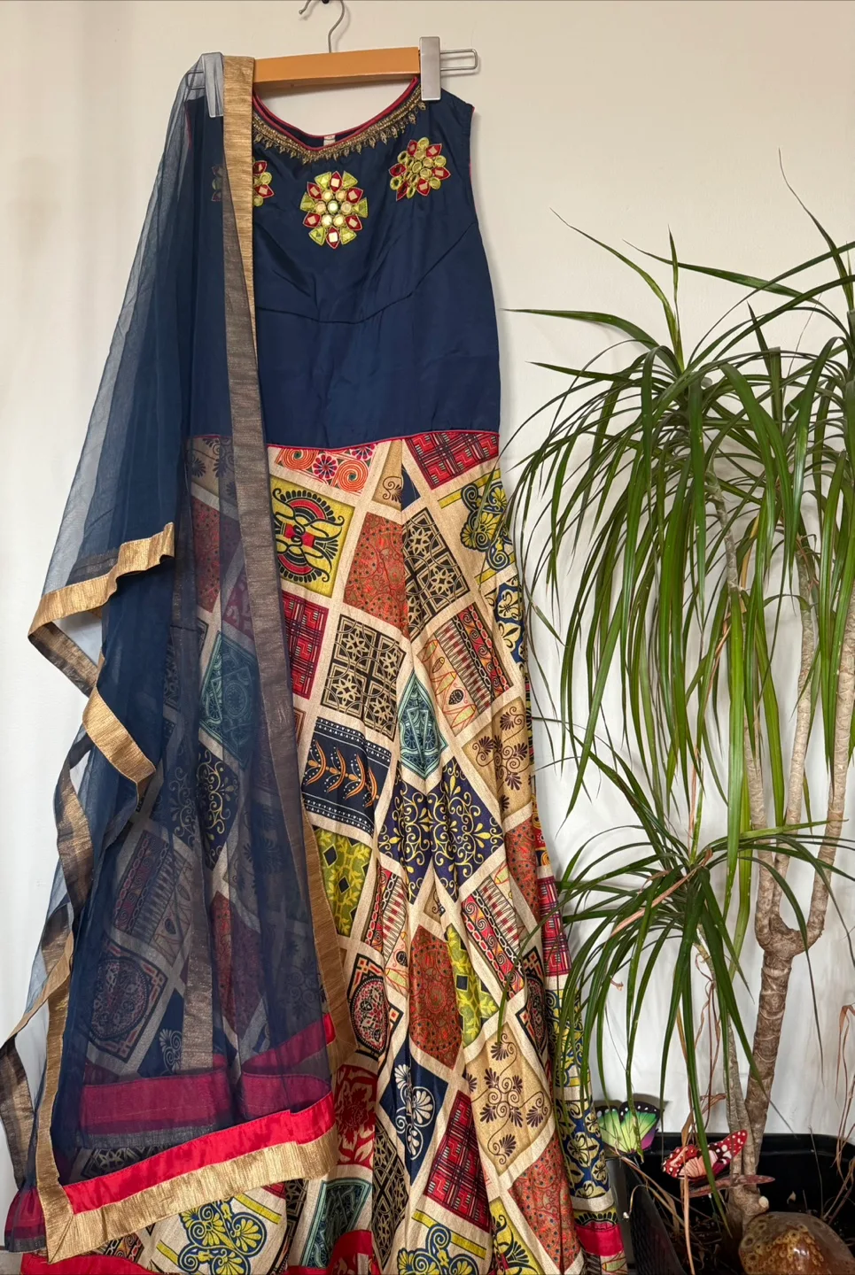 Indian Anarkali Dress with Dupatta image indicator(2)