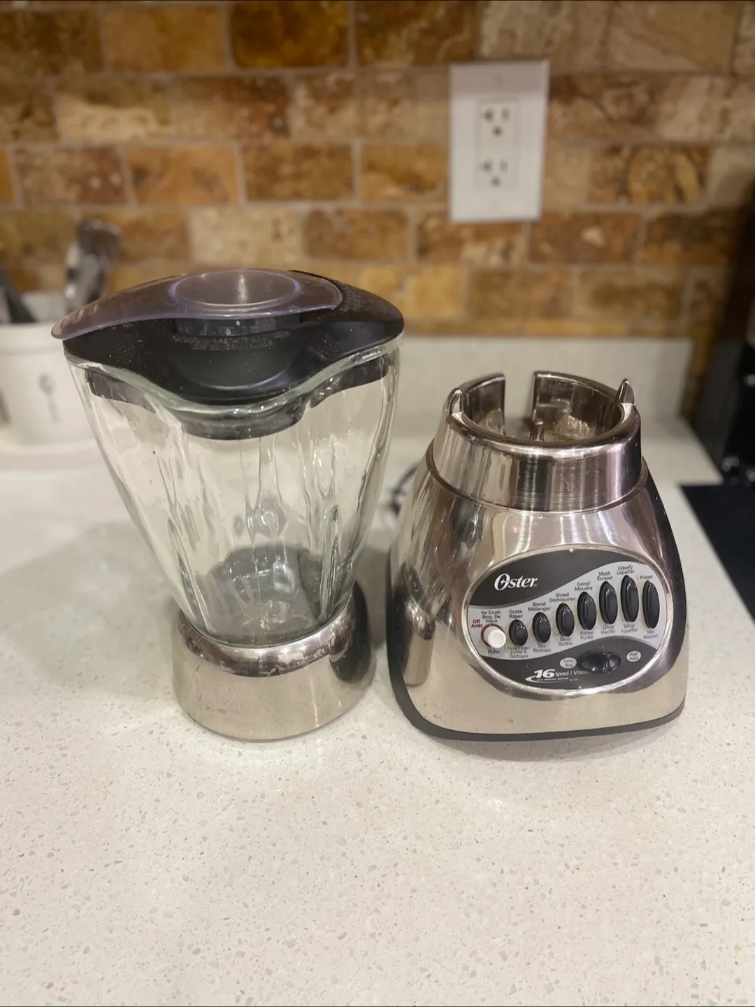Oster Mixer/Grinder with Glass Jar thumbnail