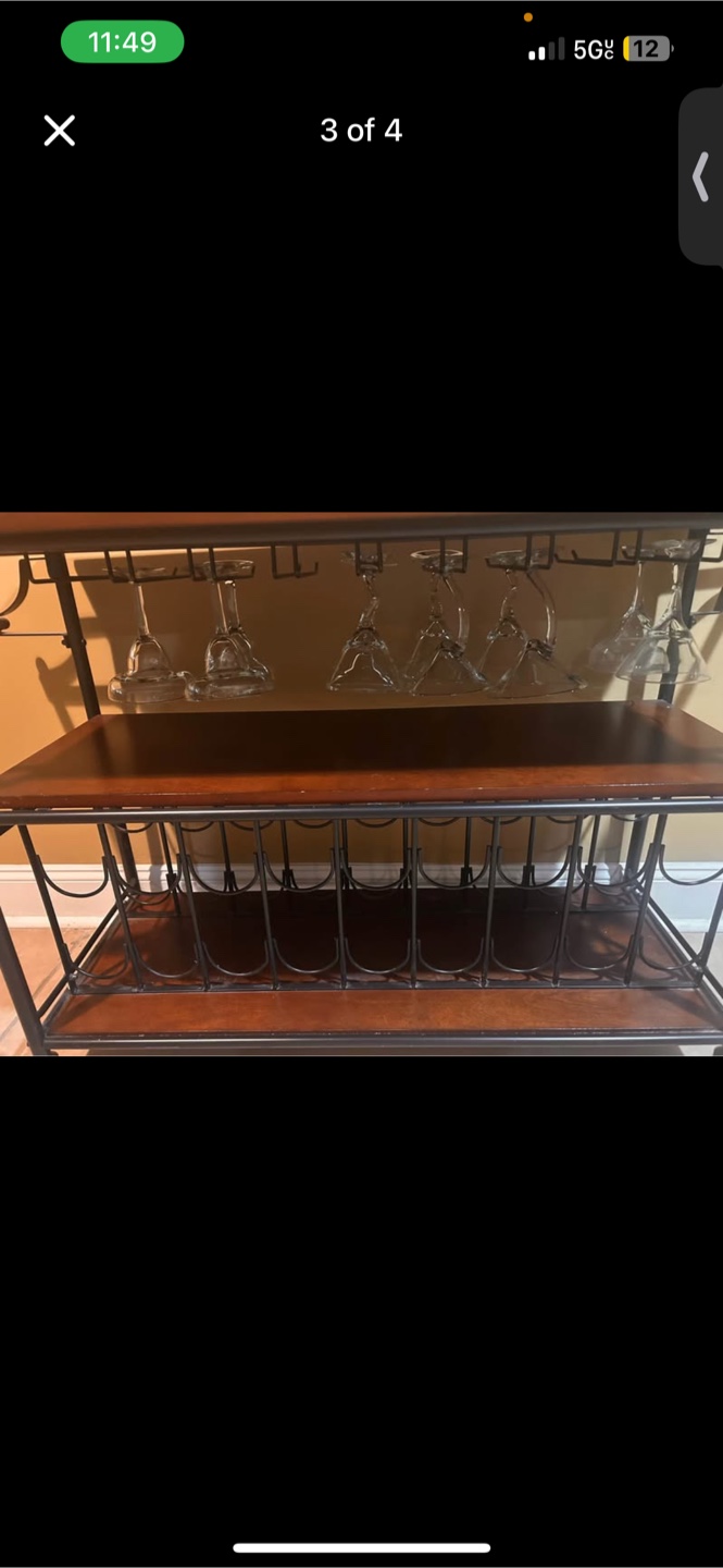 Wine Rack Table - photo 4