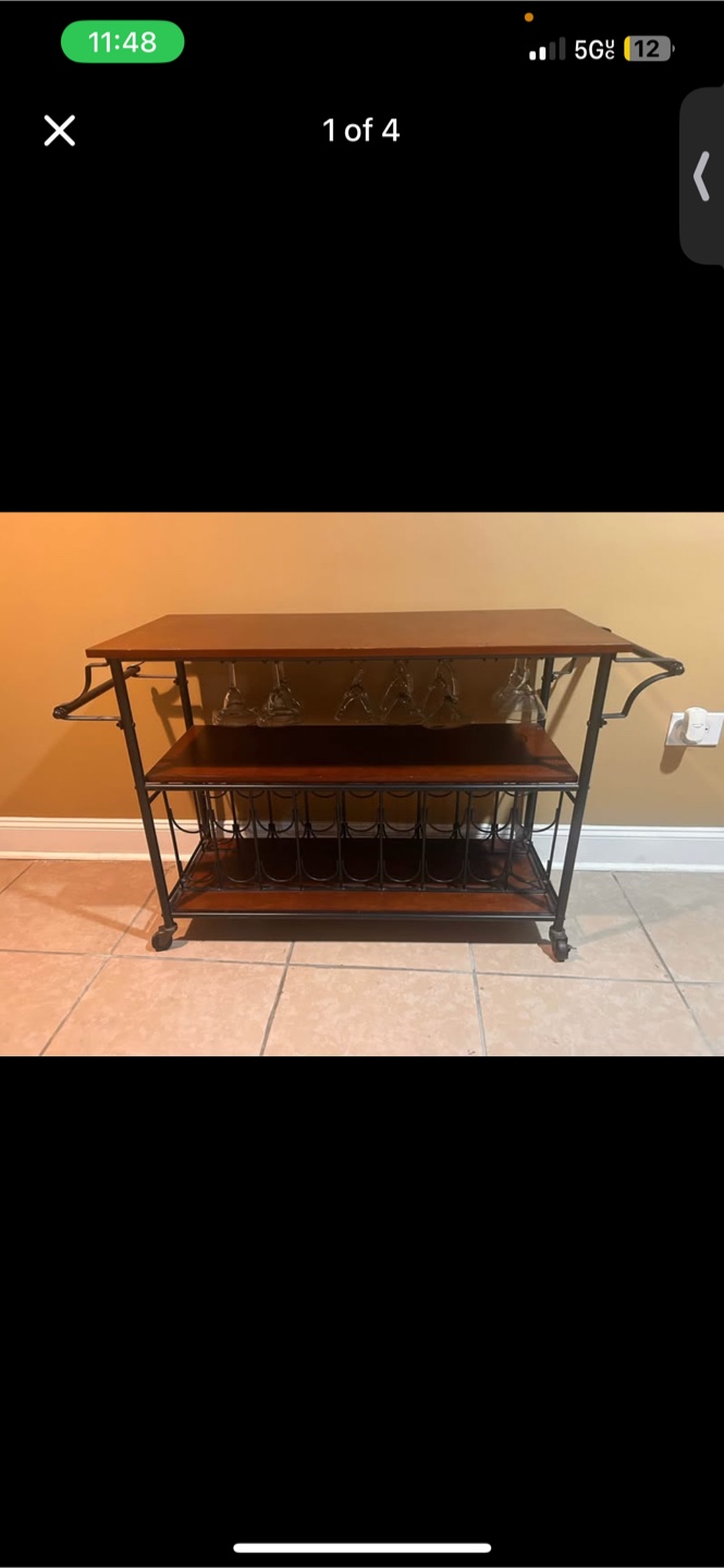 Wine Rack Table