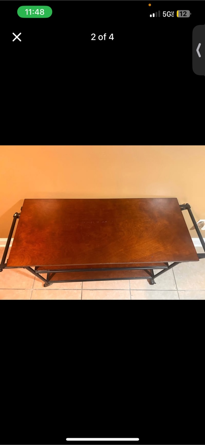 Wine Rack Table - photo 2
