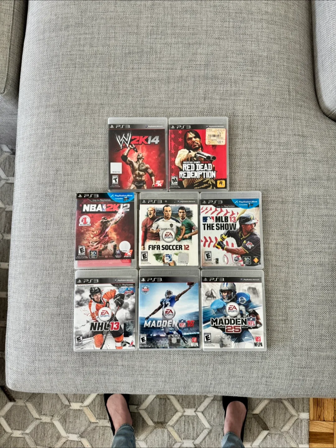 PS3 Game Lot – 8 Sports & Action Titles image indicator(4)