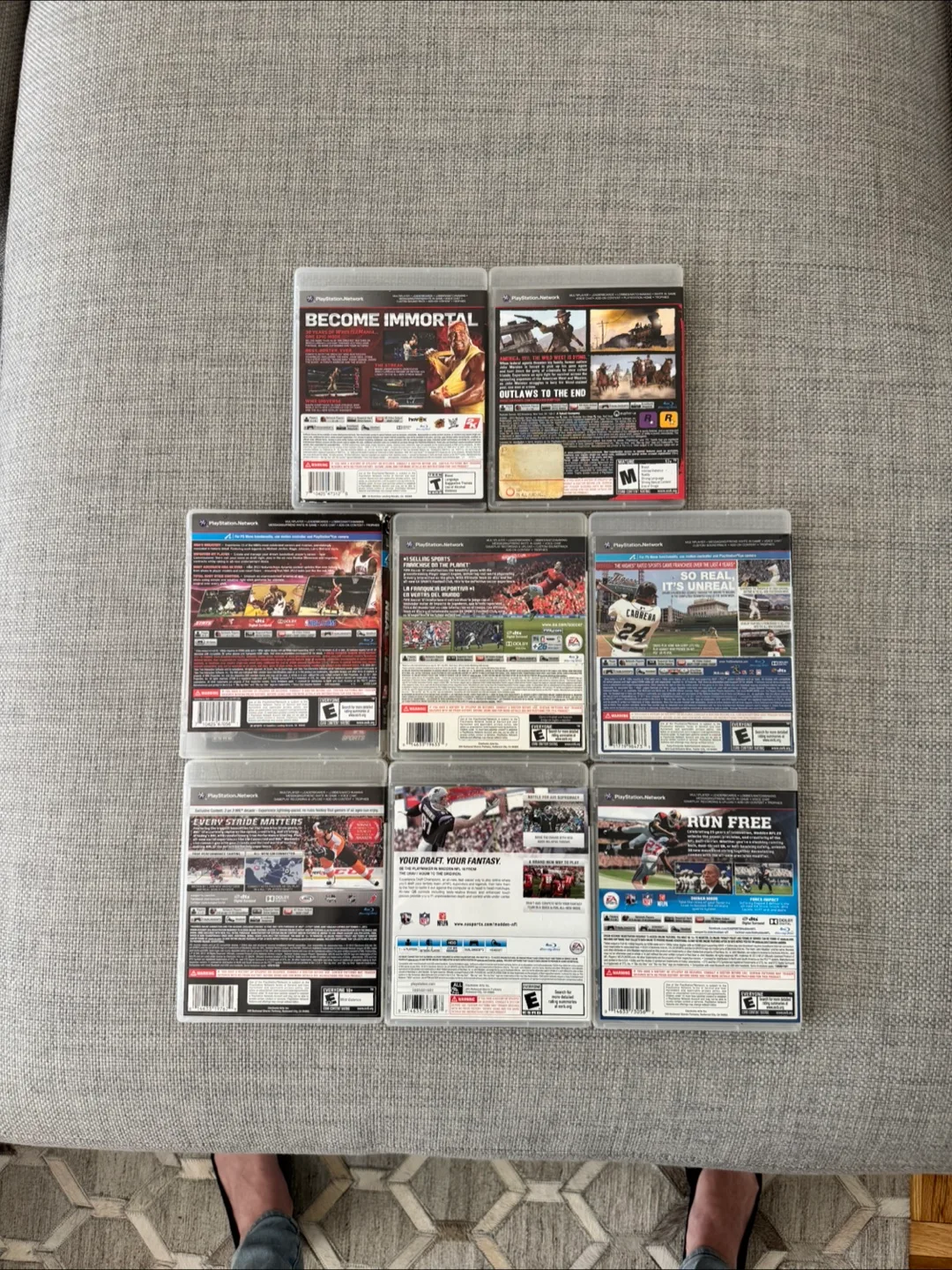 PS3 Game Lot – 8 Sports & Action Titles image indicator(5)