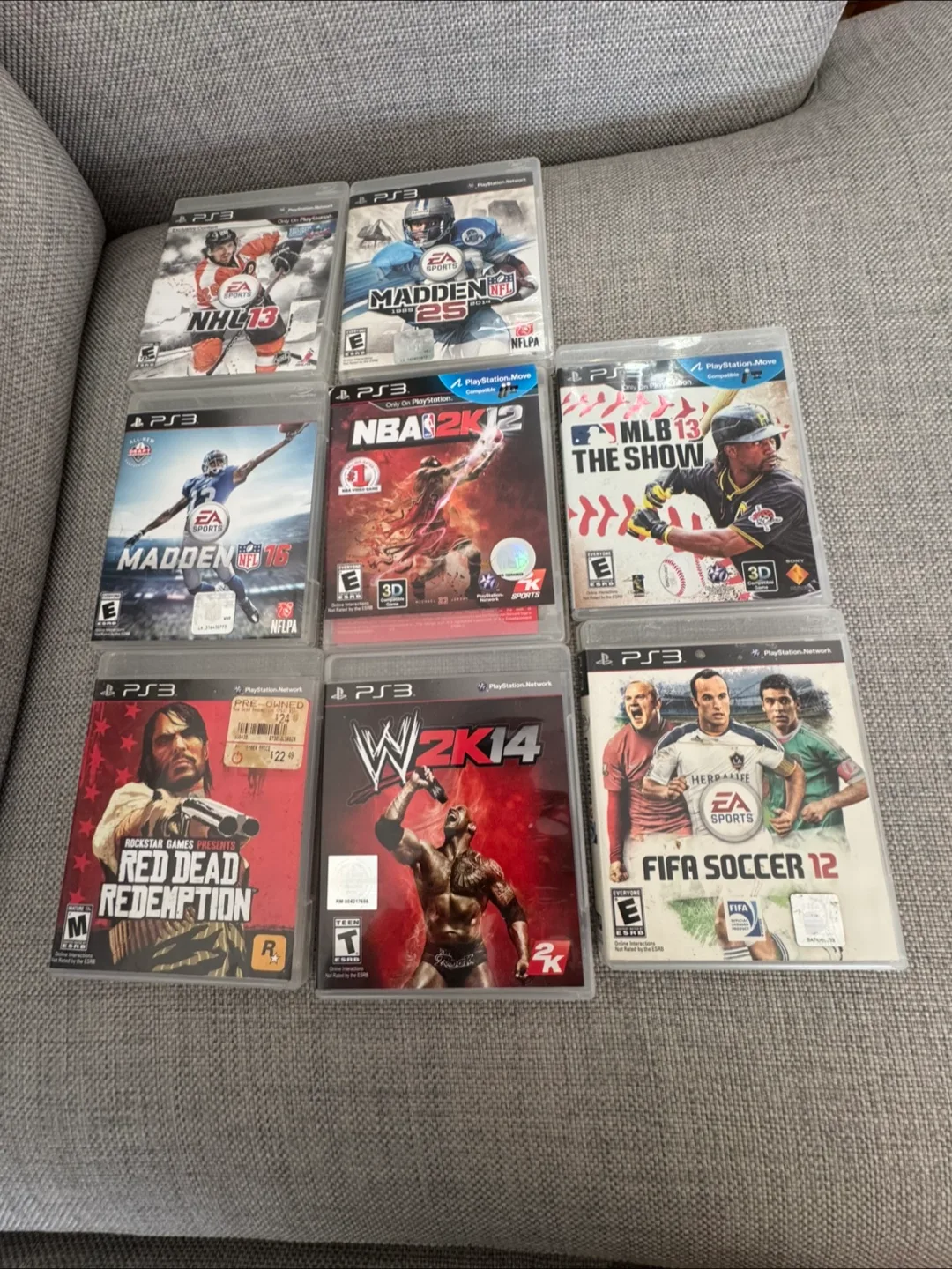 PS3 Game Lot – 8 Sports & Action Titles image indicator(7)