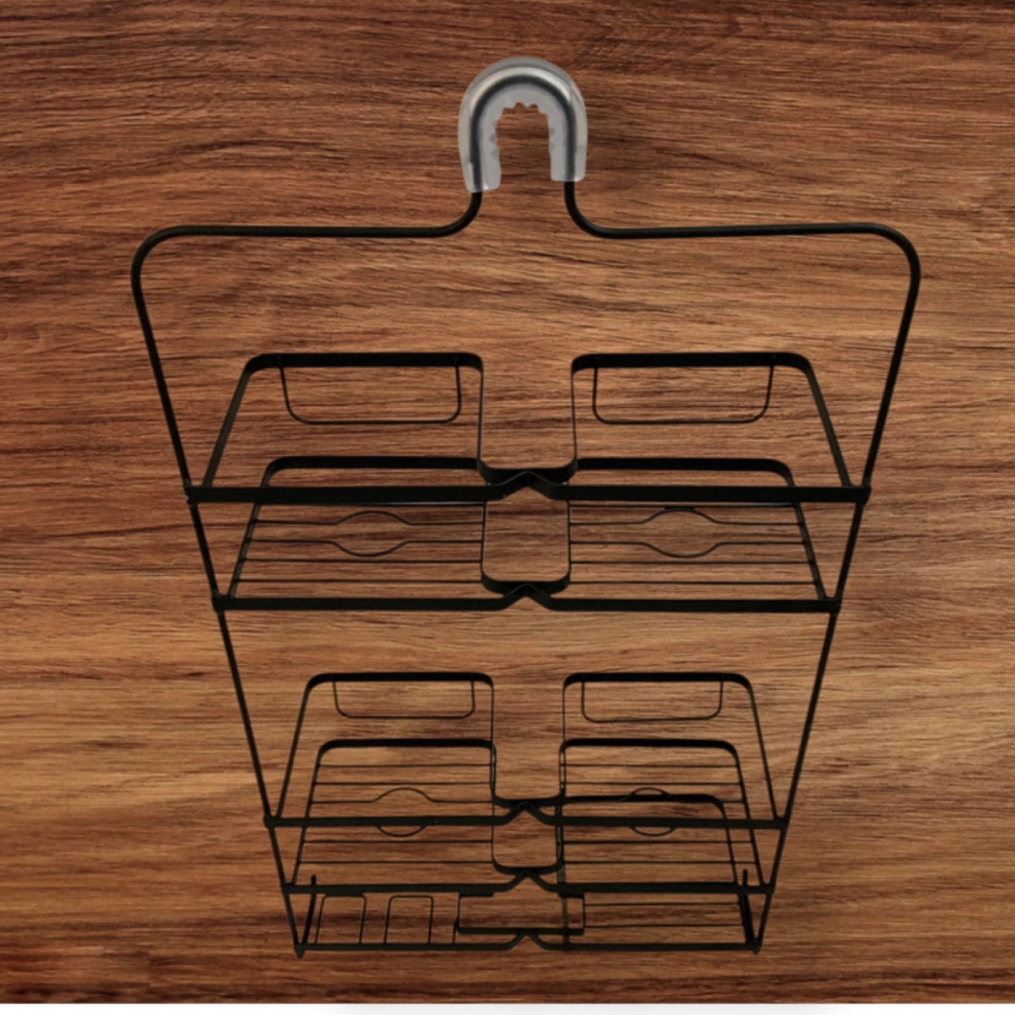 Black Metal Shower Caddy - photo 2