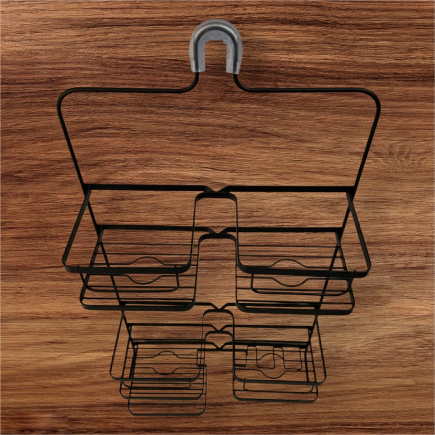 Black Metal Shower Caddy