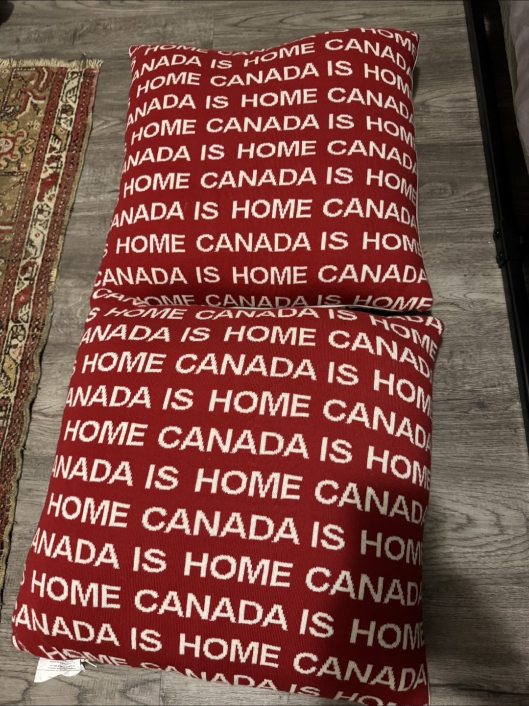 Canada Is Home Decorative Cushions / Throw Pillows (Set of 2)