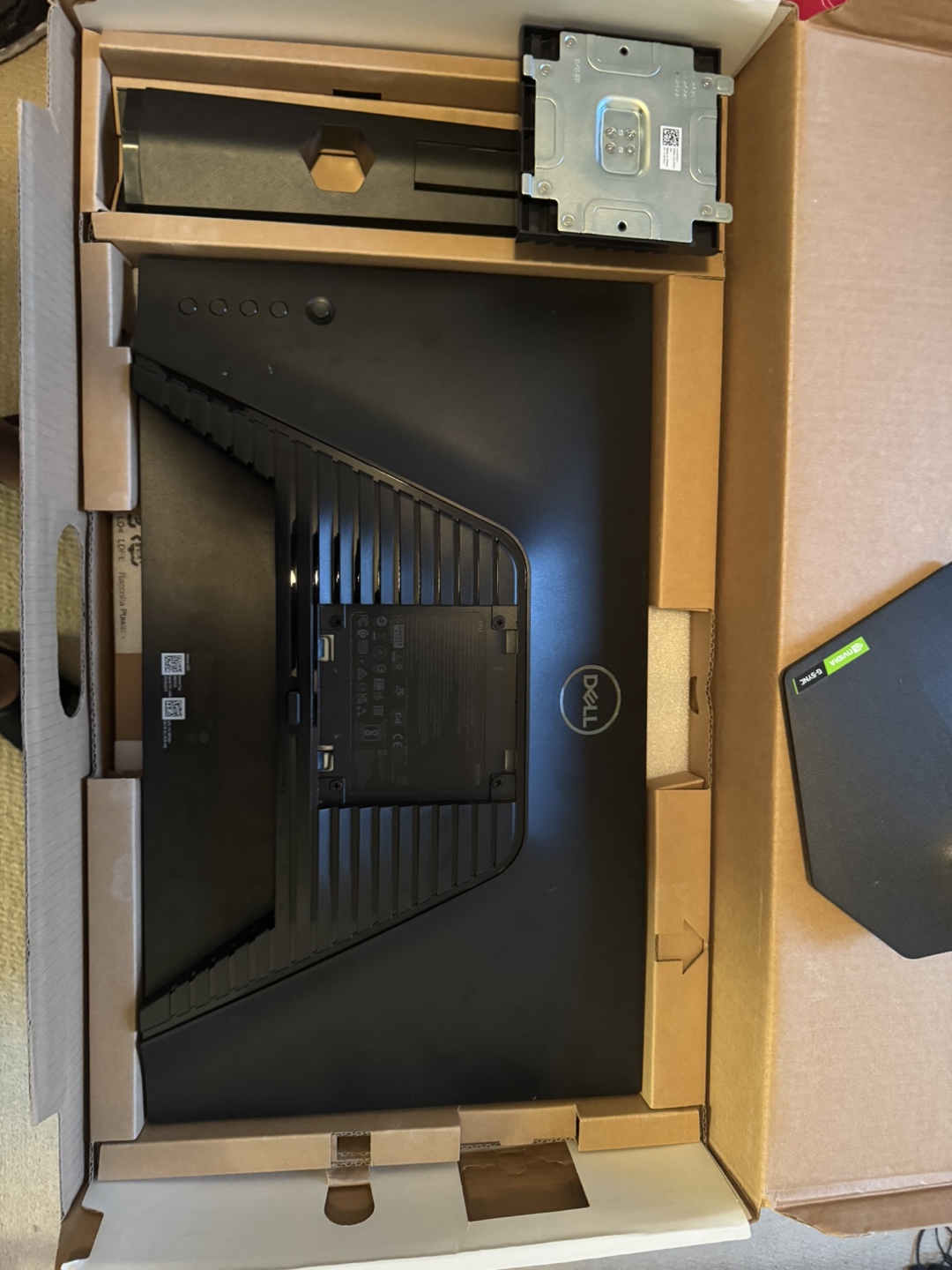 Prime condition 165 Hz Dell Monitor with Box - photo 4