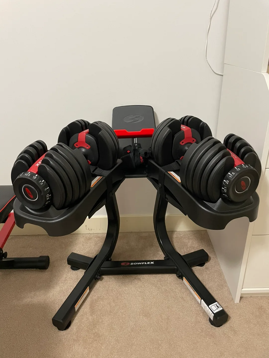 Bowflex SelectTech 552 Dumbbells + Stand thumbnail