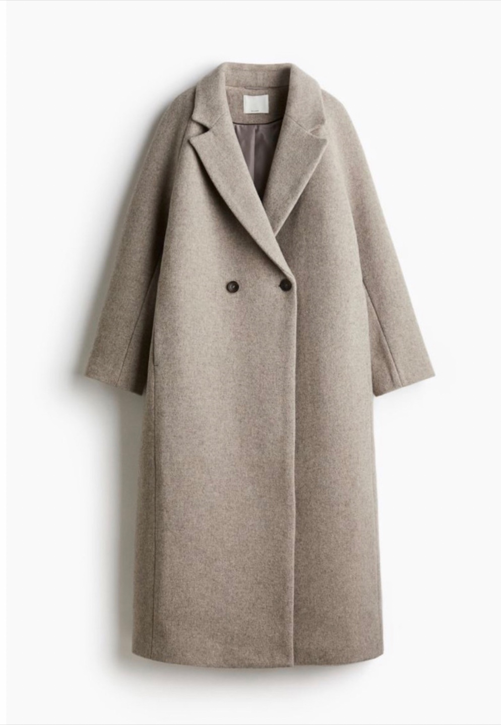 H&M premium selection wool blend coat, size S - photo 2