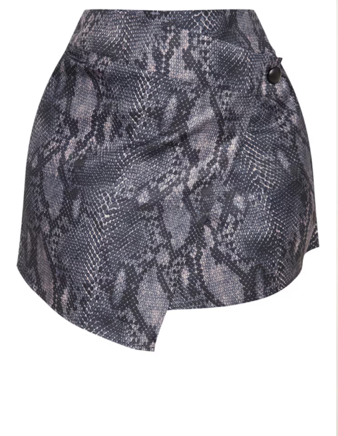 Snake Print Mini Skirt - photo 2