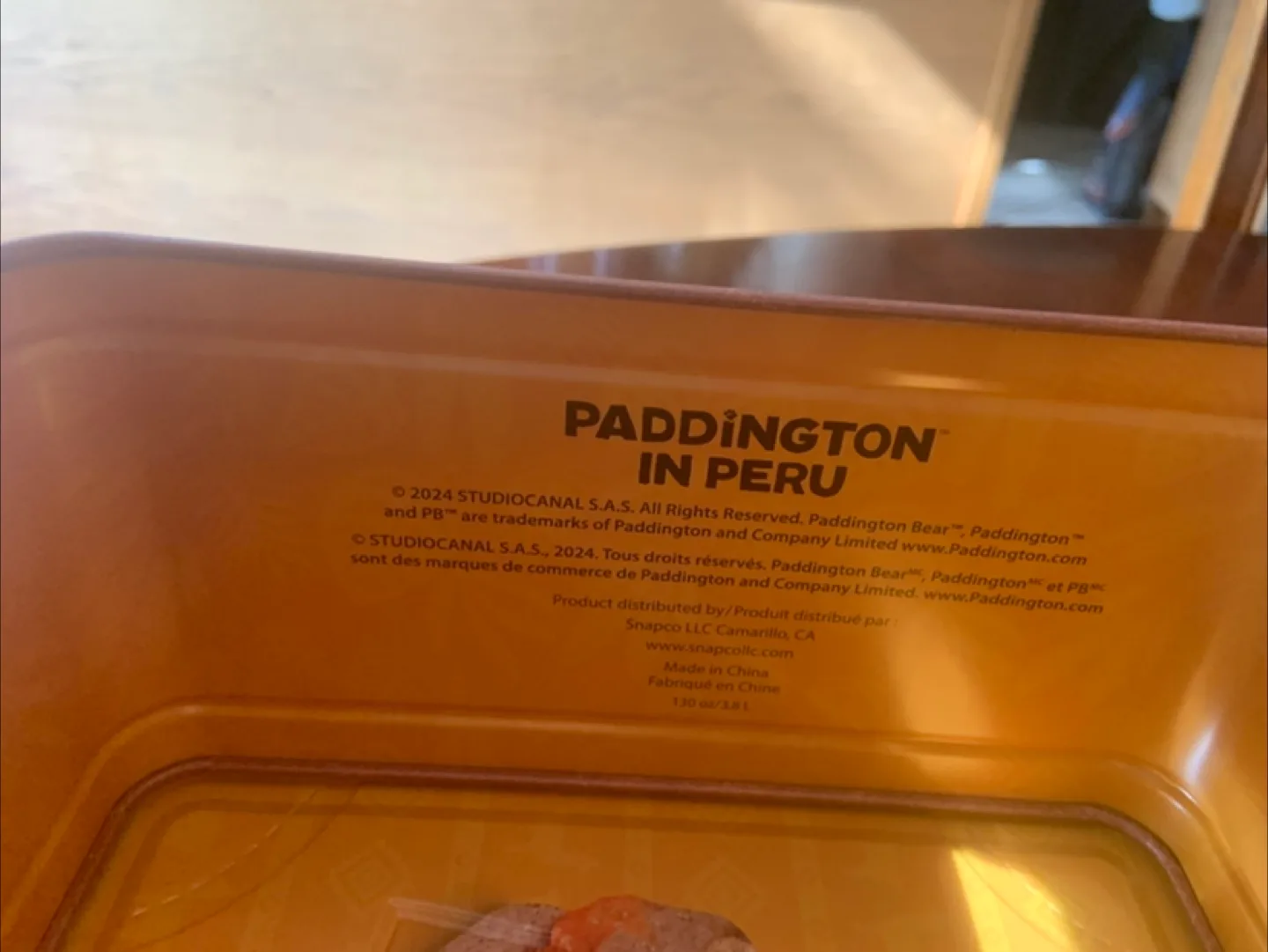 Paddington Bear Metal Lunchbox image indicator(9)