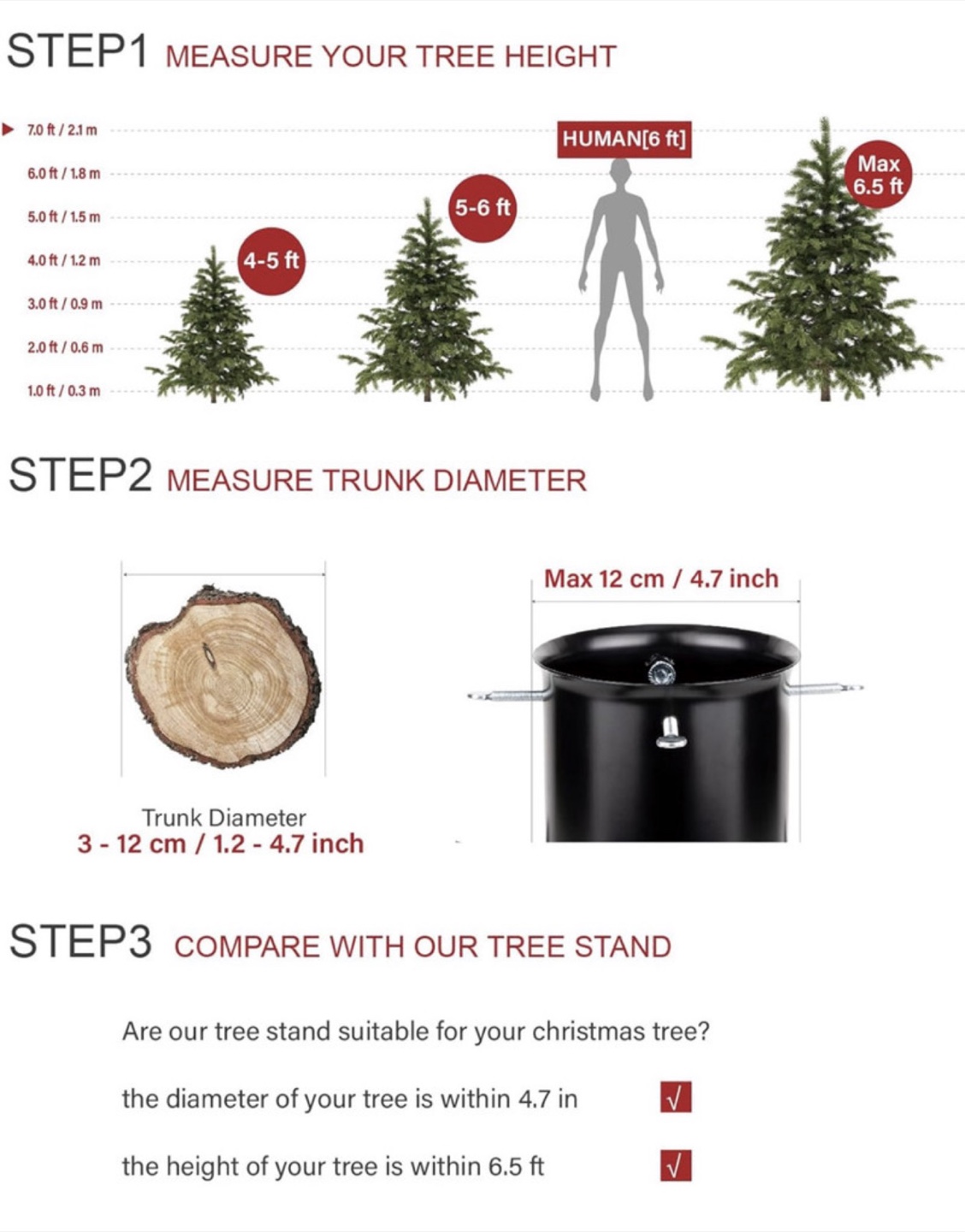 Tree Nest Christmas Tree Stand Base for Live Real Trees Hol - photo 5