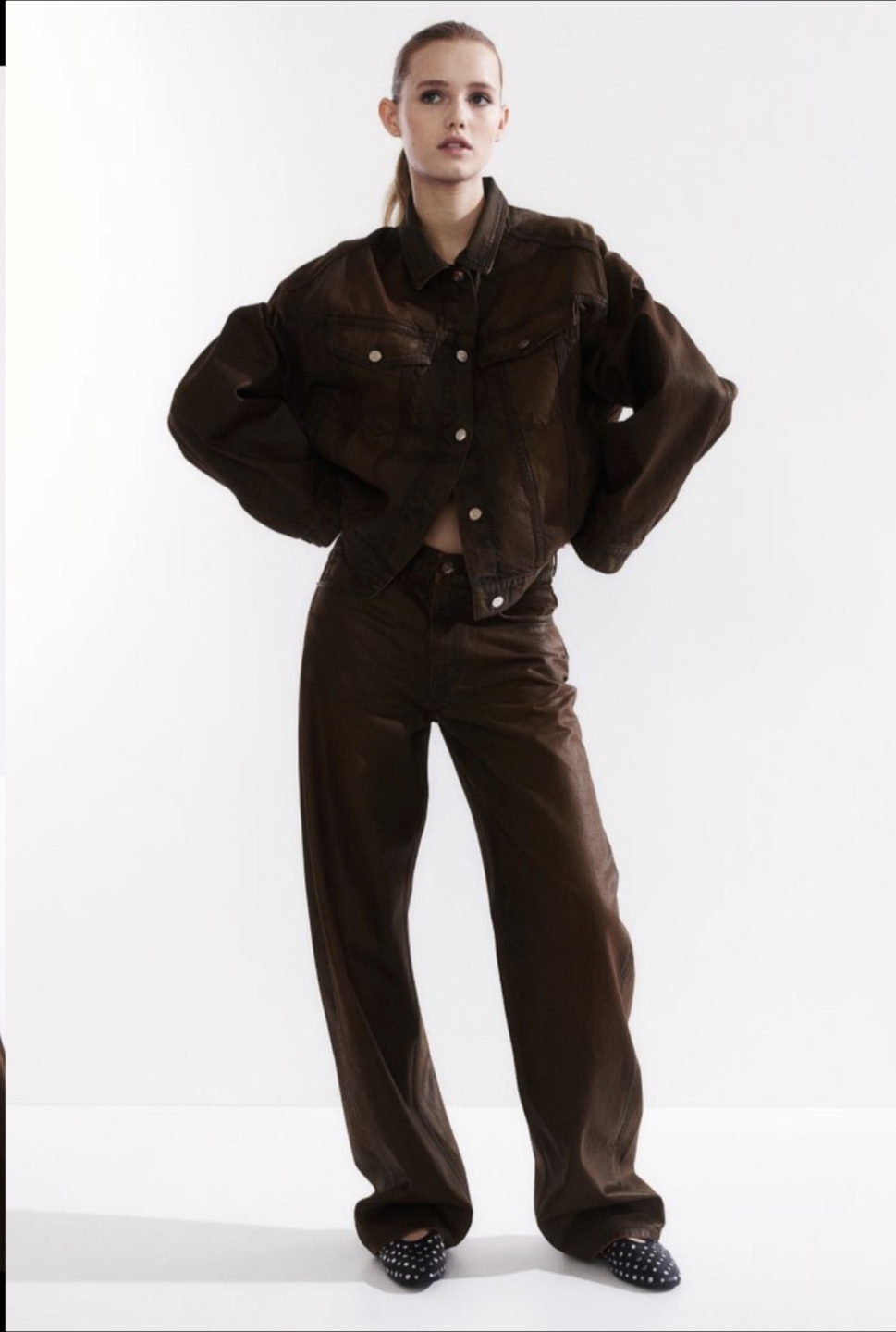 Coated brown jeans H&M 8 - photo 2