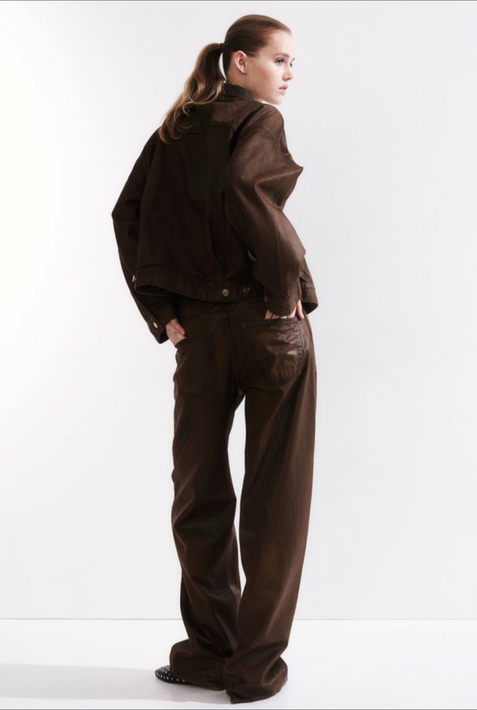 Coated brown jeans H&M 8 - photo 5