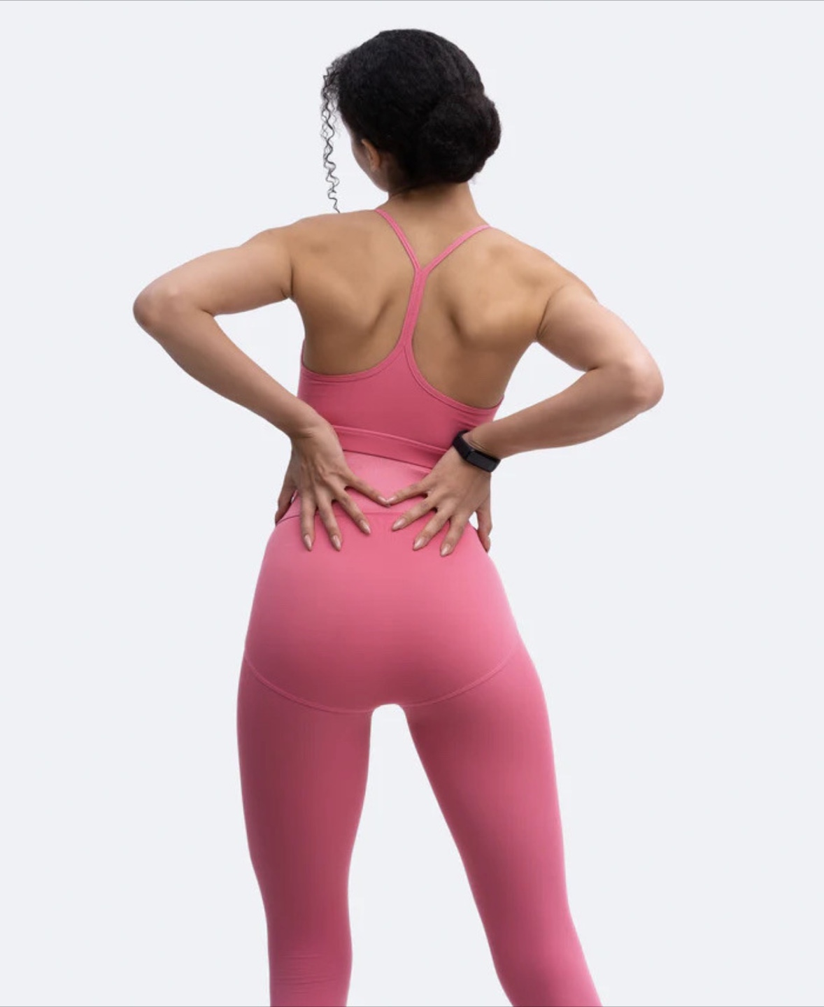 BetterMe sports bra and glove sleeve crop top in pink, S/XS - photo 5