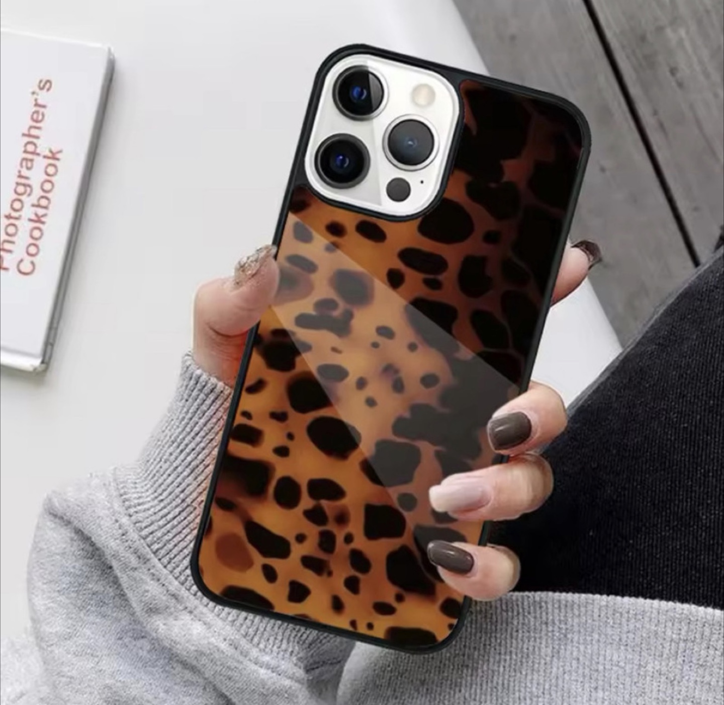 IPhone 12 Pro tortoiseshell cover case MagSafe tortoise brown