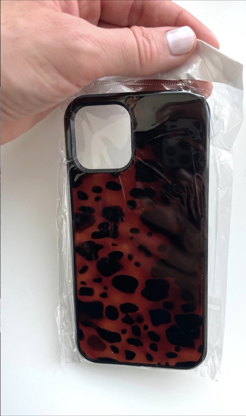 IPhone 12 Pro tortoiseshell cover case MagSafe tortoise brown - photo 2