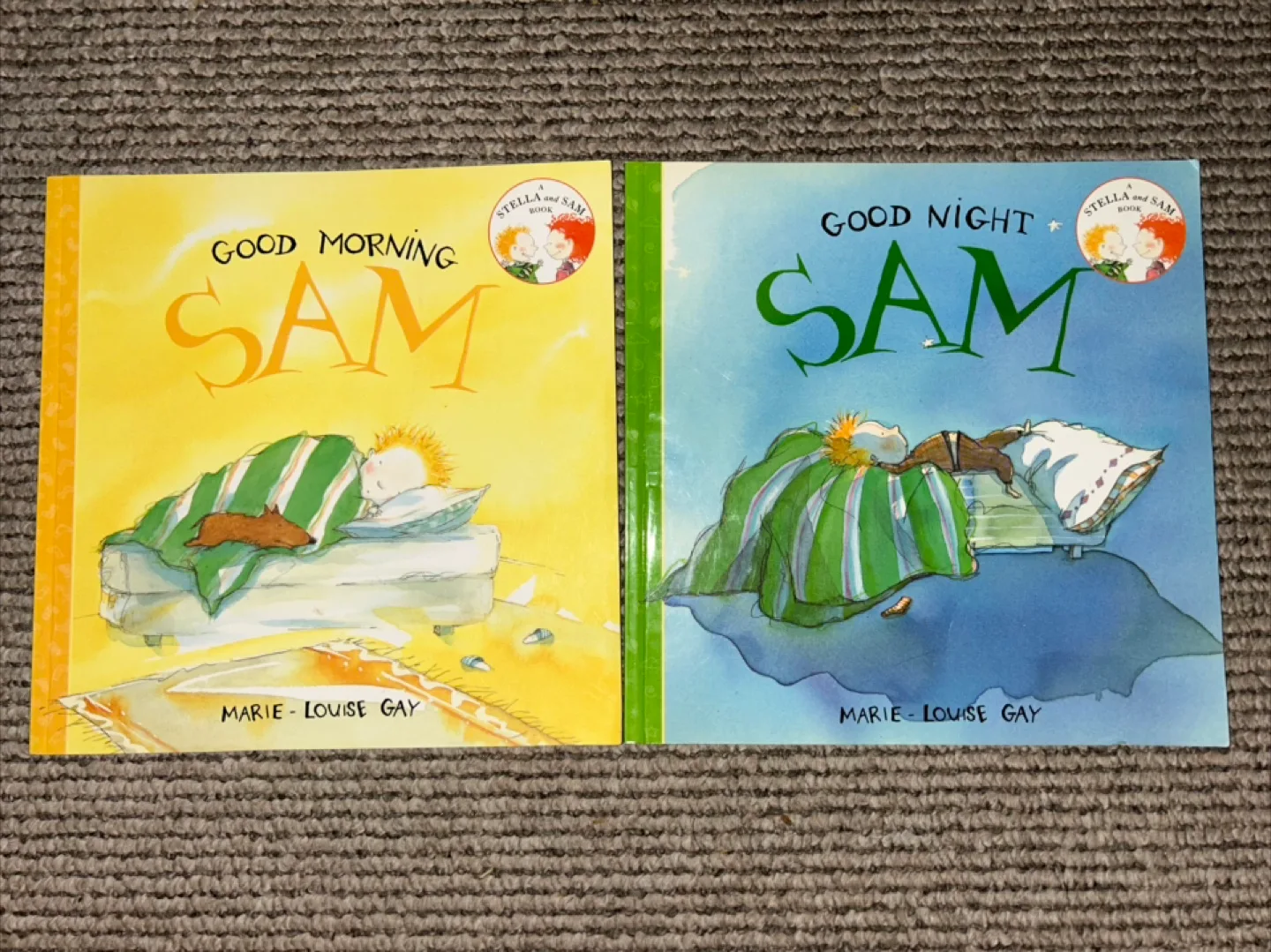 Stella and Sam Book Set - Good Morning & Good Night thumbnail