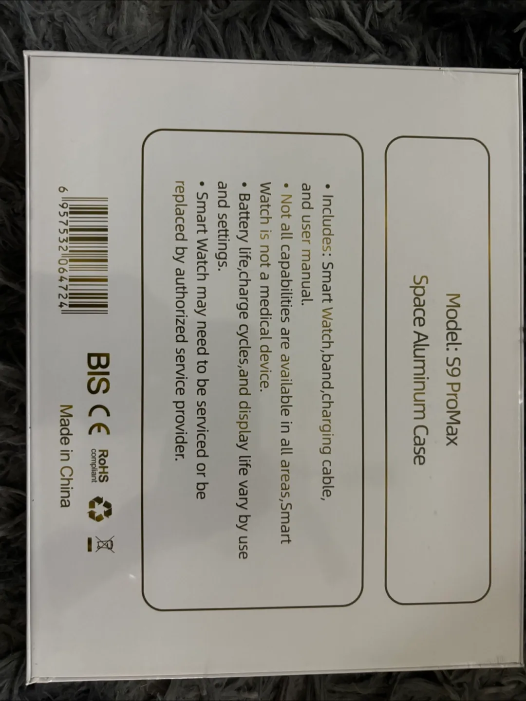 S9 Pro Max Smart Watch - 45mm, New in Box! image indicator(3)