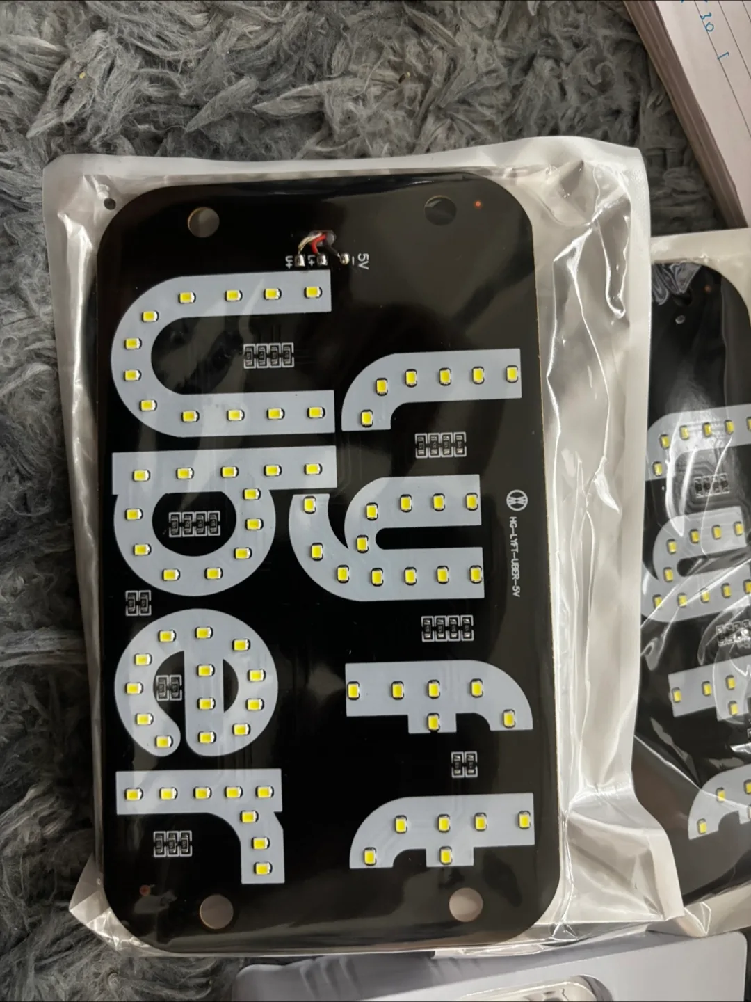 Uber/Lyft LED Sign image indicator(2)