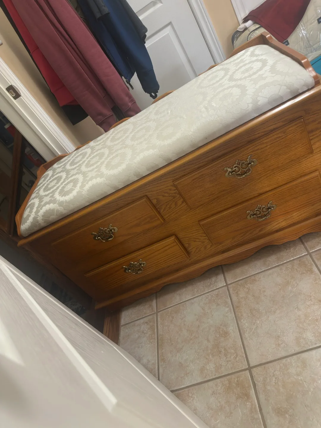Storage trunk/chest with 2 drawers thumbnail