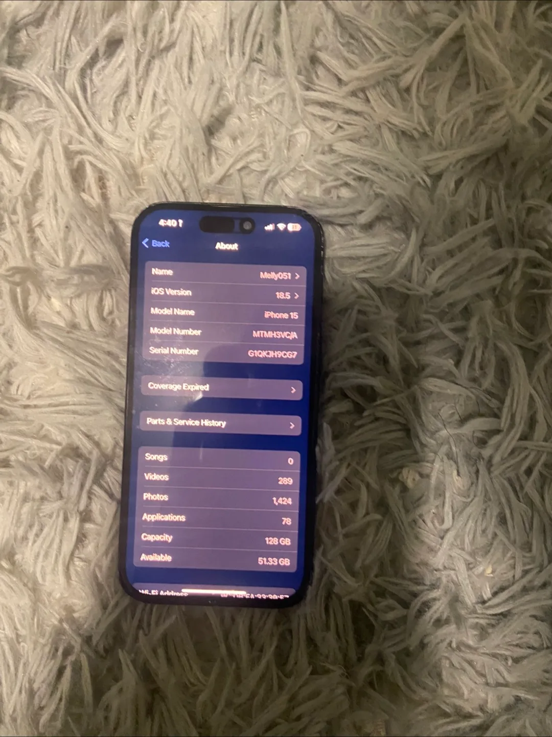 iPhone 15 - 128GB thumbnail