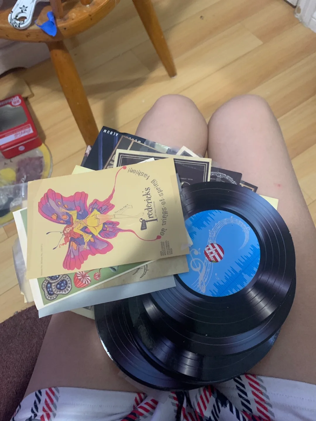 Vintage Vinyl Records & Frederick's Fashion Cards thumbnail