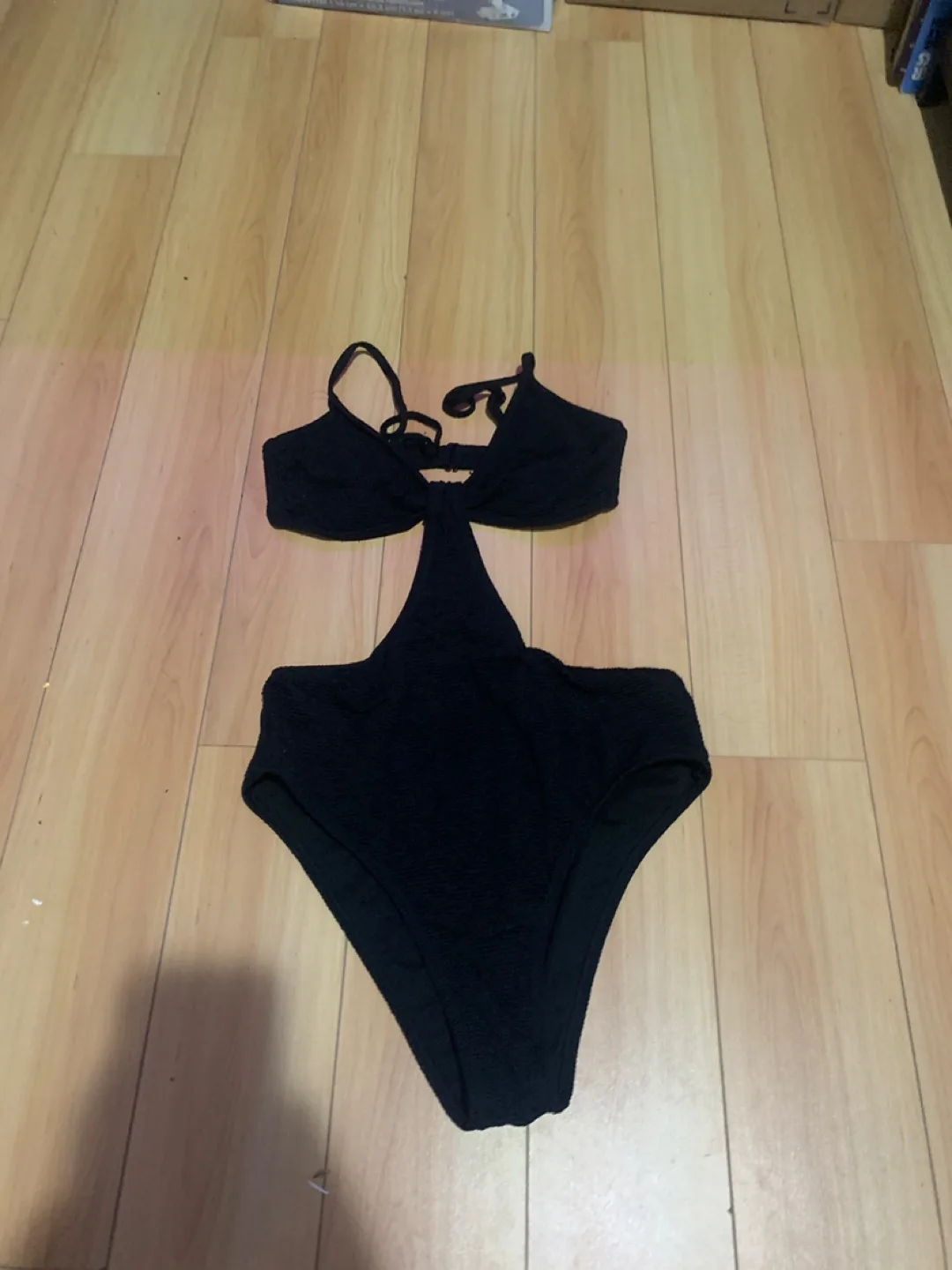 Black One-Piece Swimsuit thumbnail
