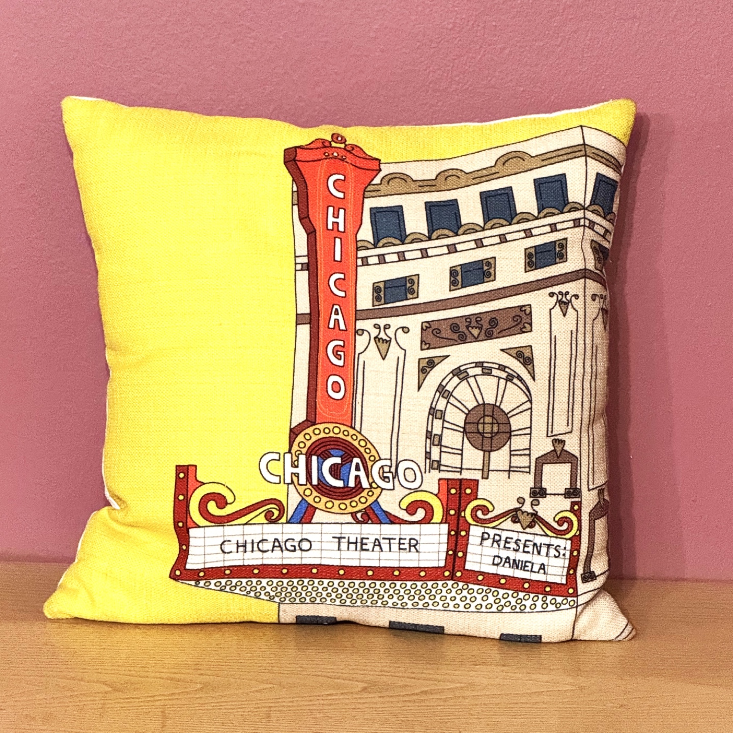 Decorative Throw Pillows - Chicago Theme - photo 3