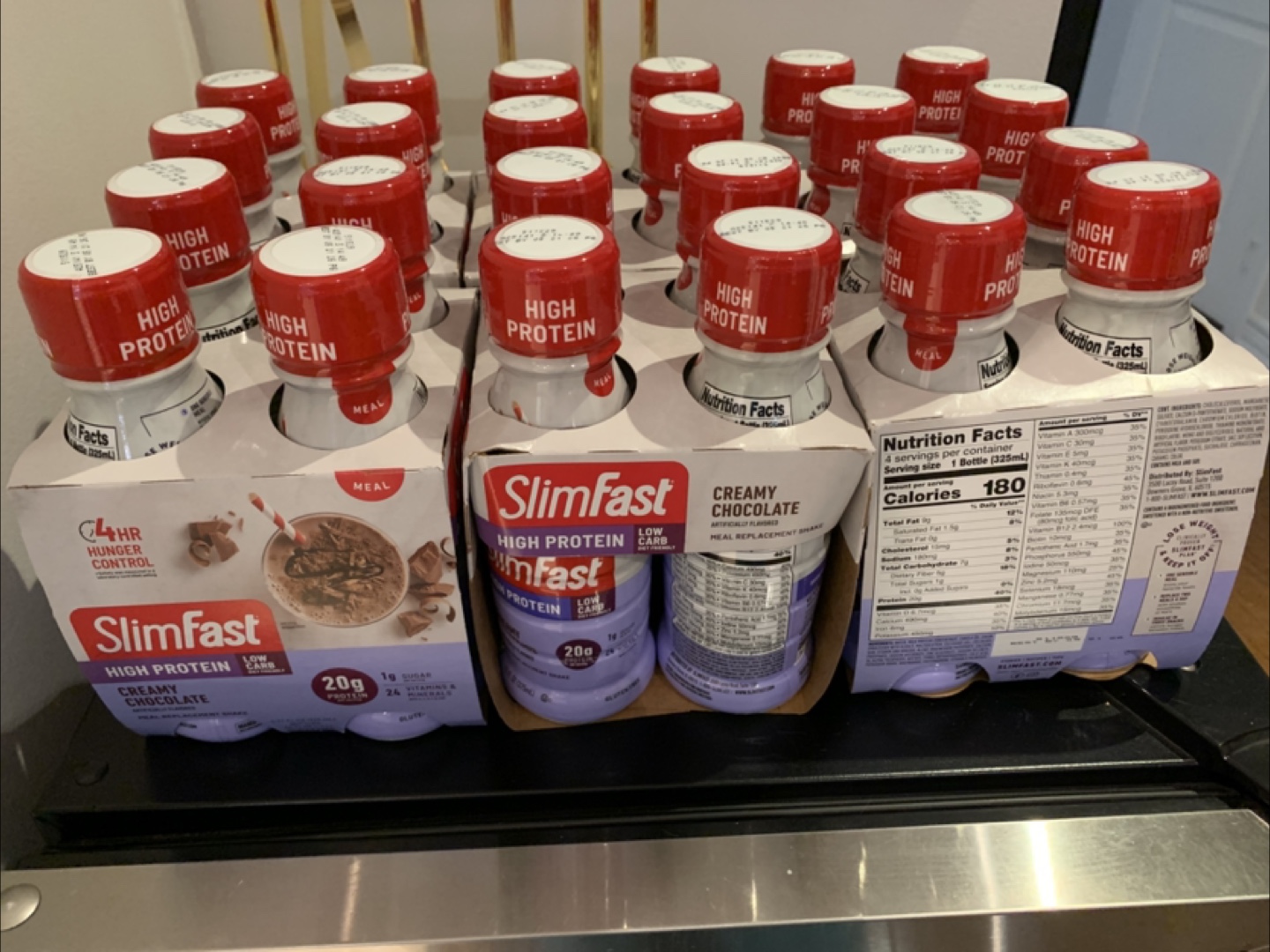 Slimfast High Protein Creamy Chocolate Shakes